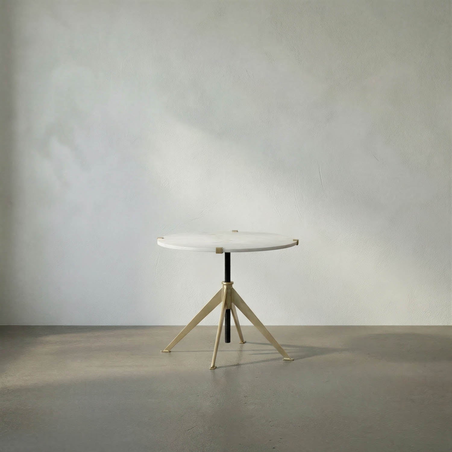 Edith Adjustable Side Table, Large by Noir