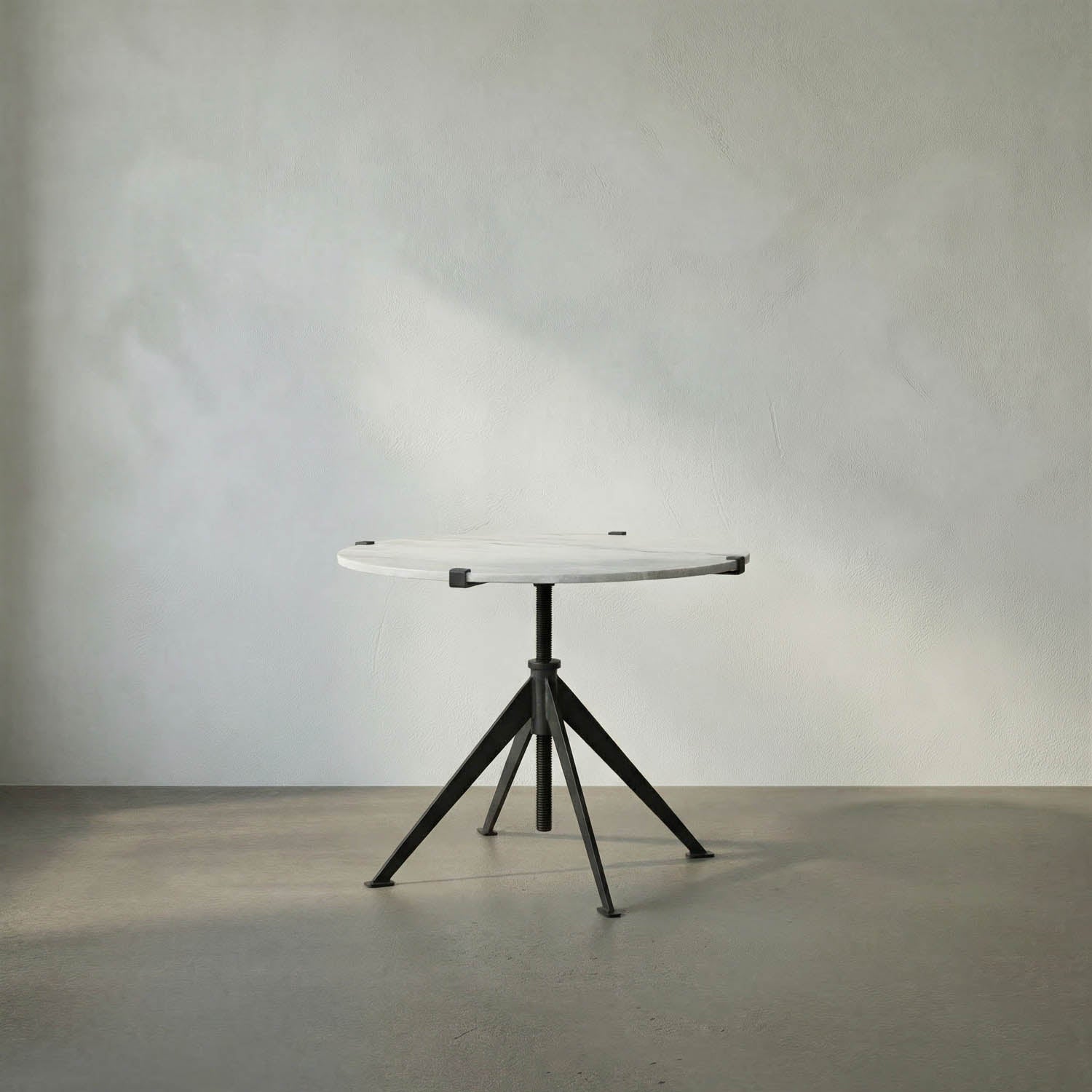 Edith Adjustable Side Table, Large by Noir