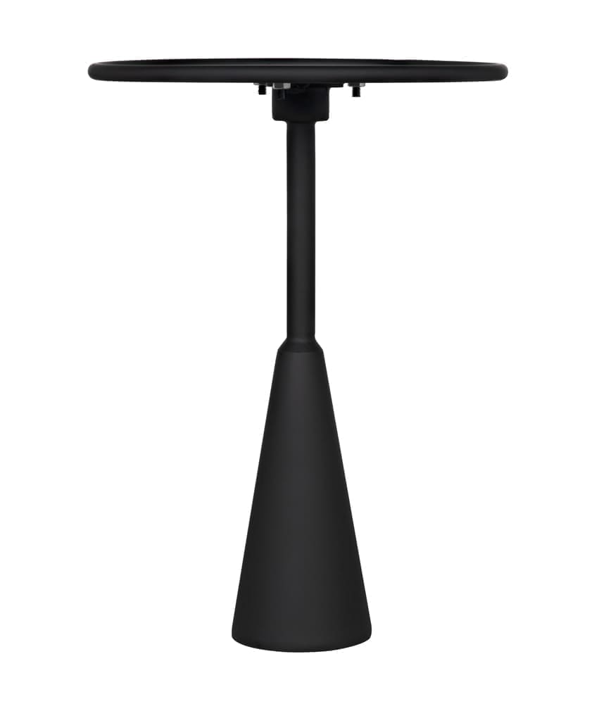 Hiro Side Table, Black Iron