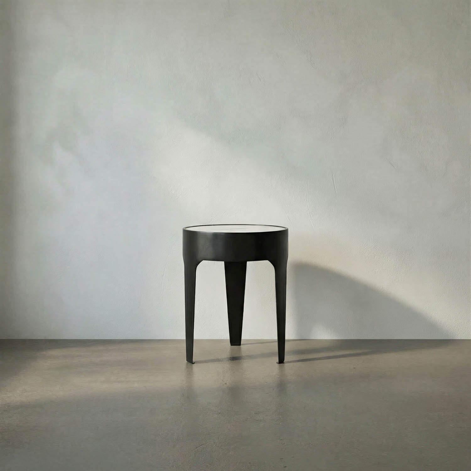 Cylinder Side Table, Small by Noir