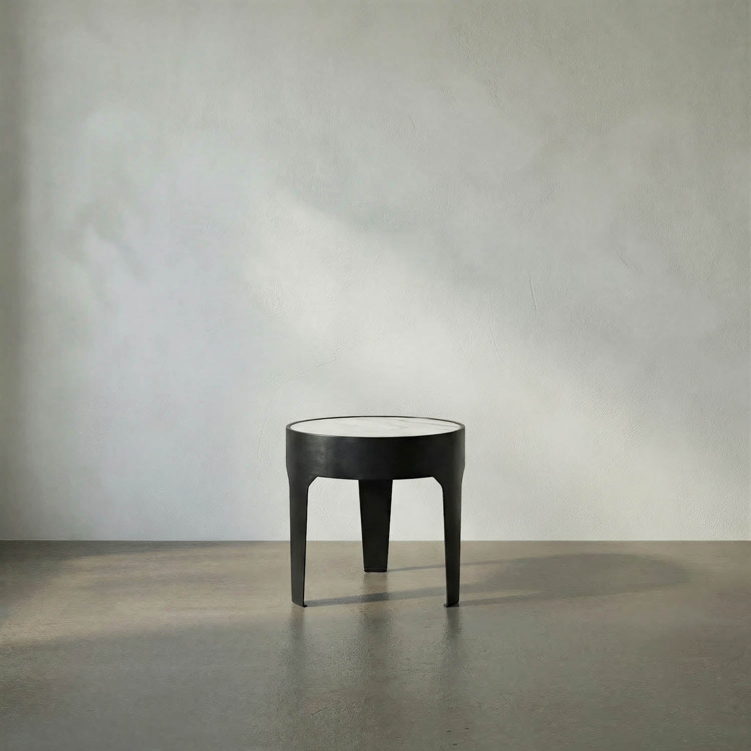 Cylinder Side Table, Large by Noir