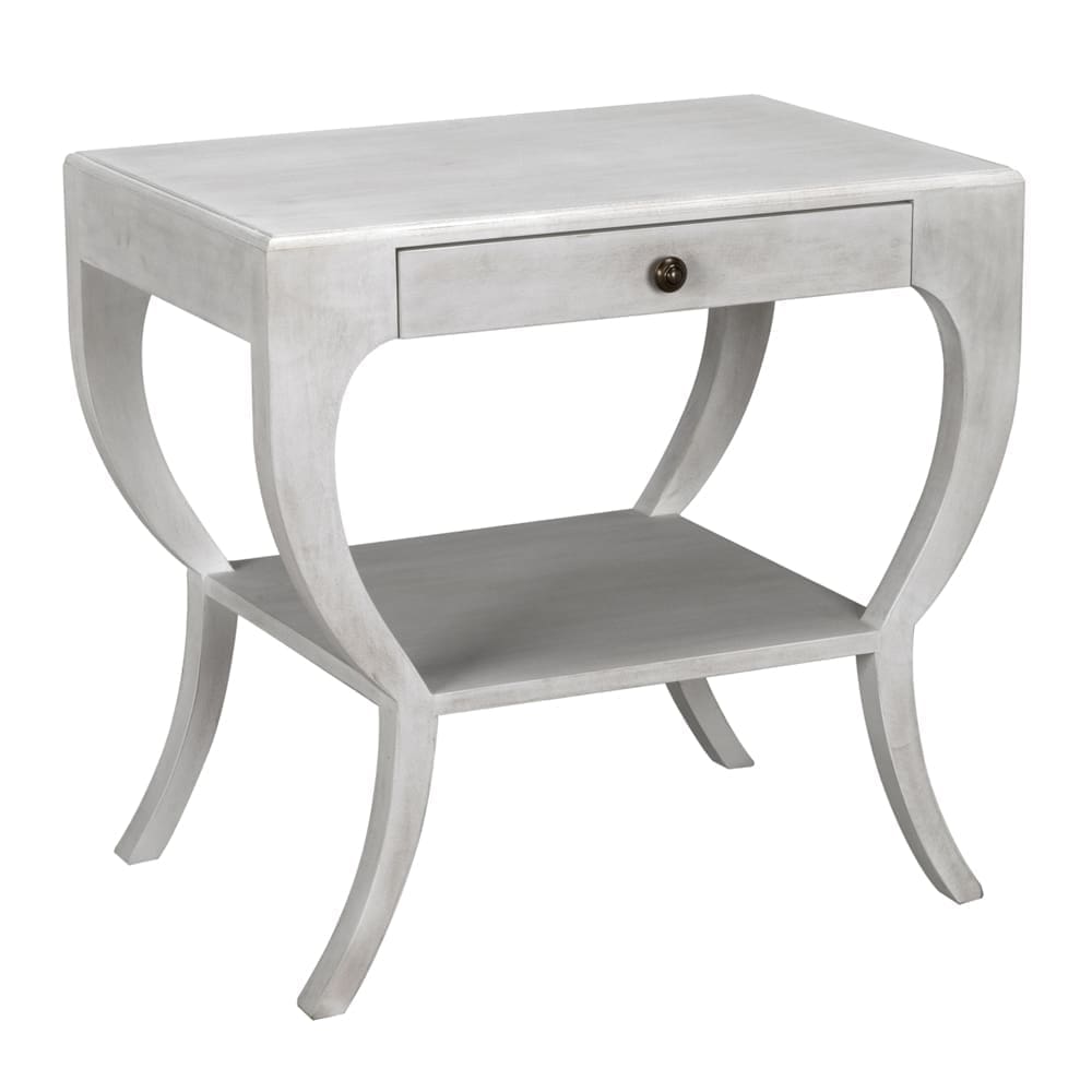 Maude Side Table, White