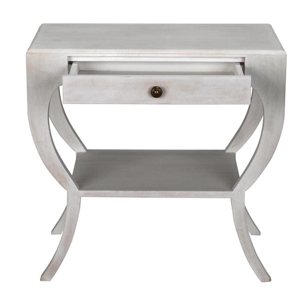 Maude Side Table, White
