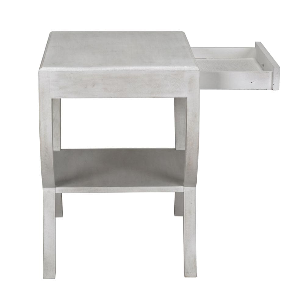 Maude Side Table, White