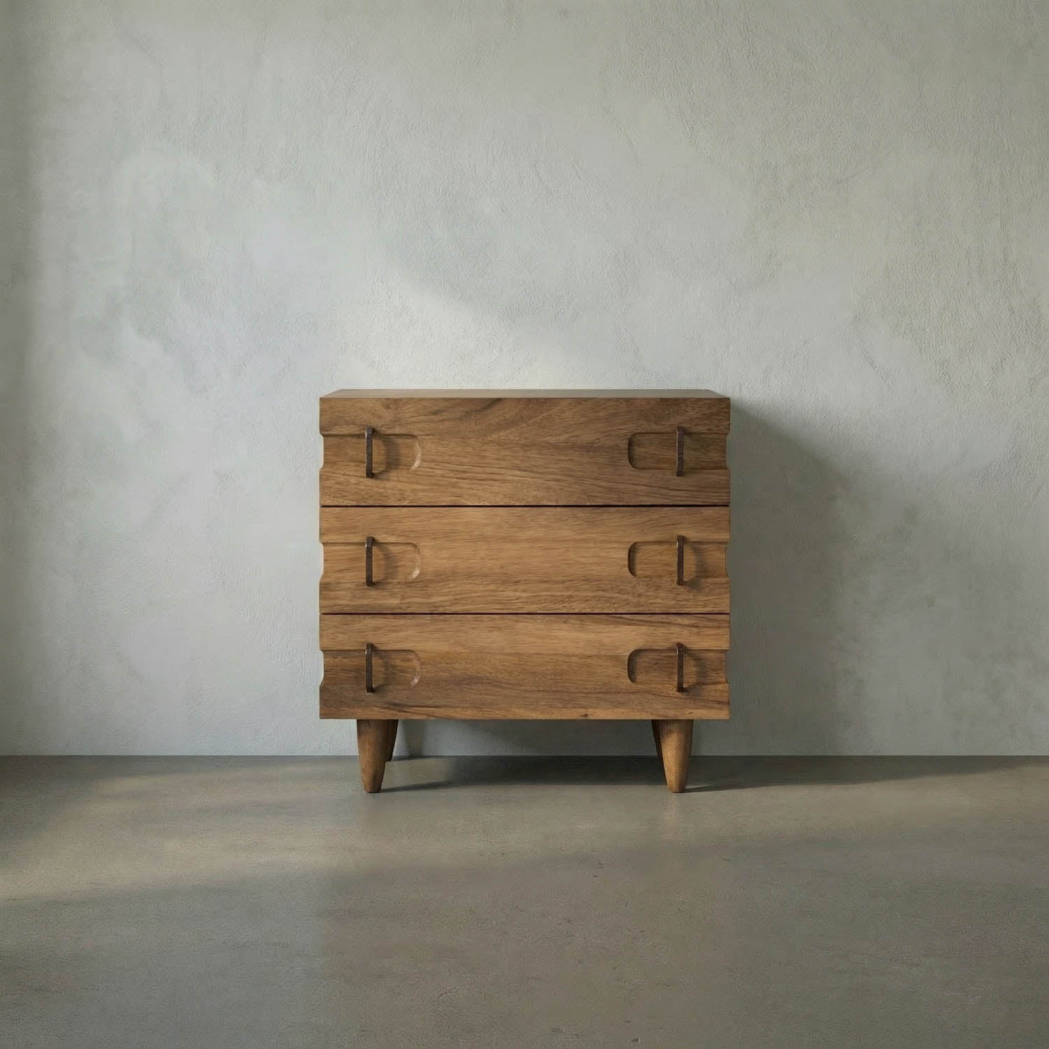 David 32″ Side Table, Dark Walnut by Noir