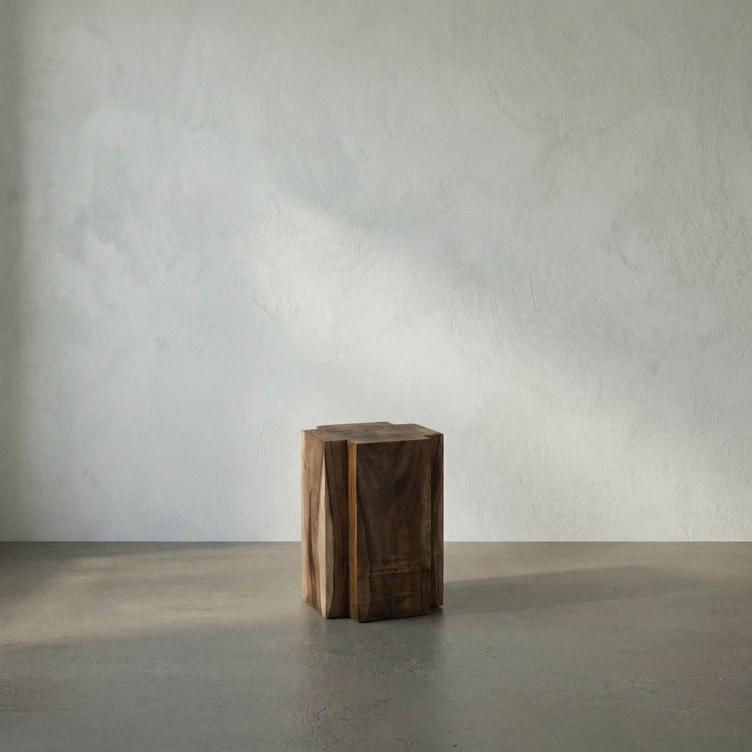 Haru Side Table, Teak by Noir