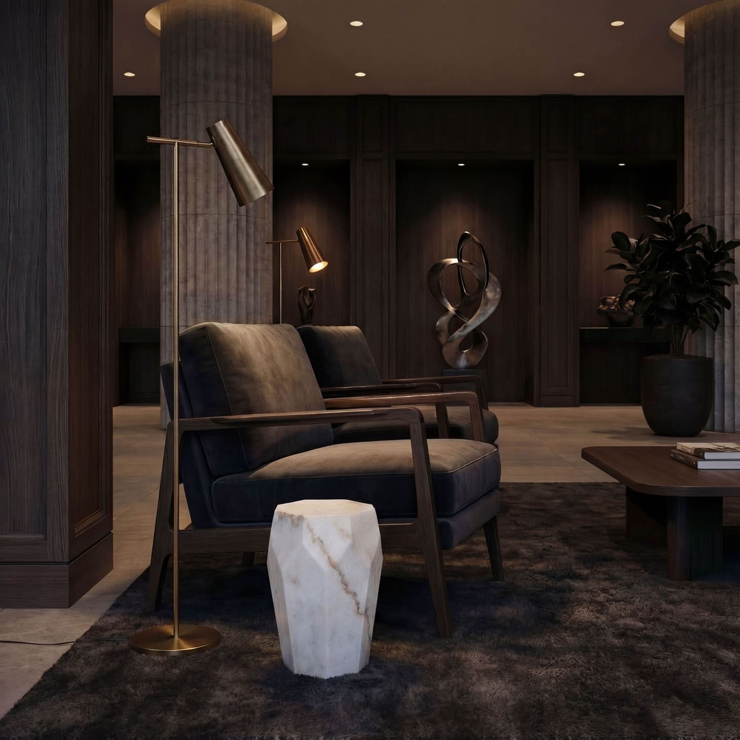 Monolith Side Table