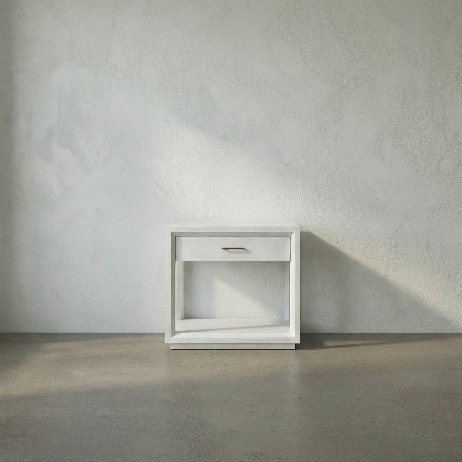 Antony Side Table, White Wash by Noir