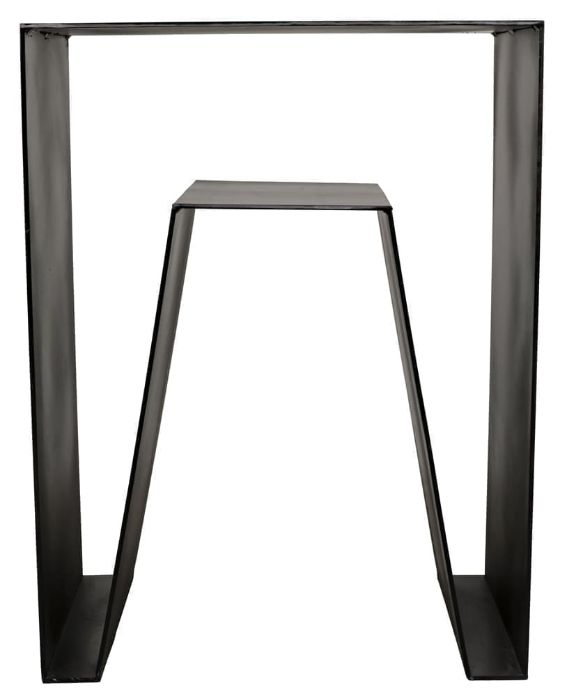Quintin Side Table, Black Iron