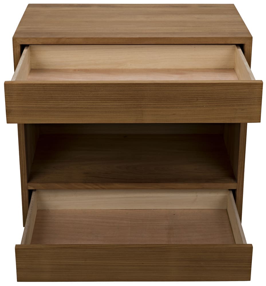 SL05 Side Table, Gold Teak