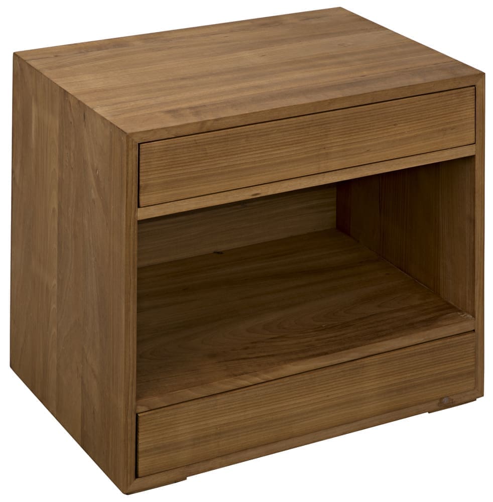 SL05 Side Table, Gold Teak