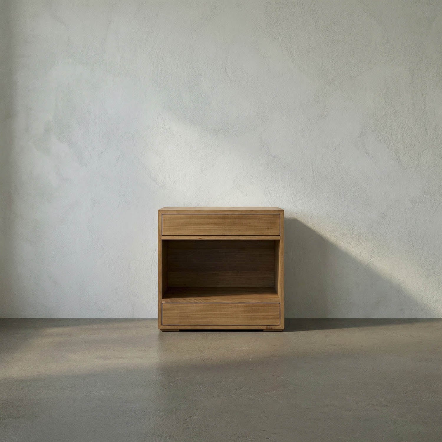 SL05 Side Table, Gold Teak by Noir