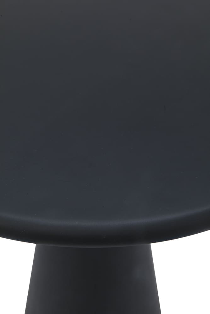 Idiom Side Table, Black Iron