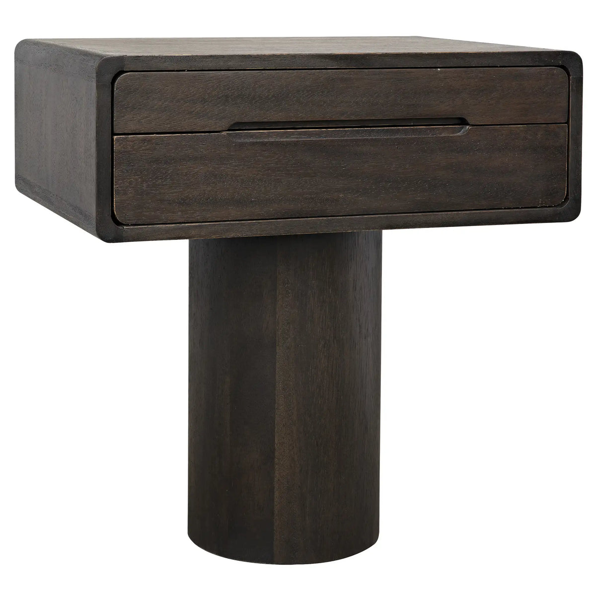 Langford Side Table, Ebony Walnut