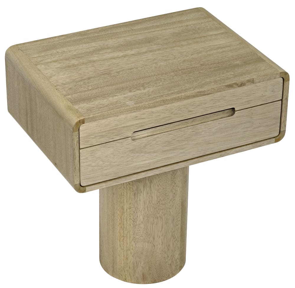 Langford Side Table, Washed Walnut