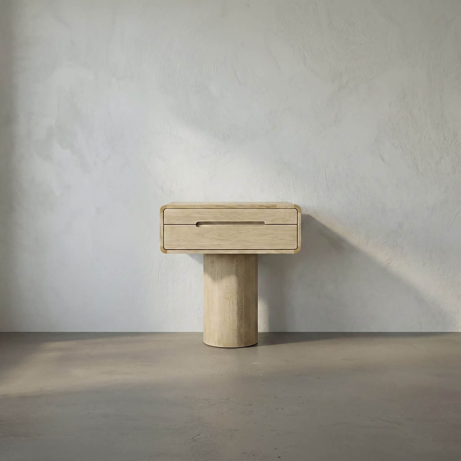 Langford Side Table, Washed Walnut