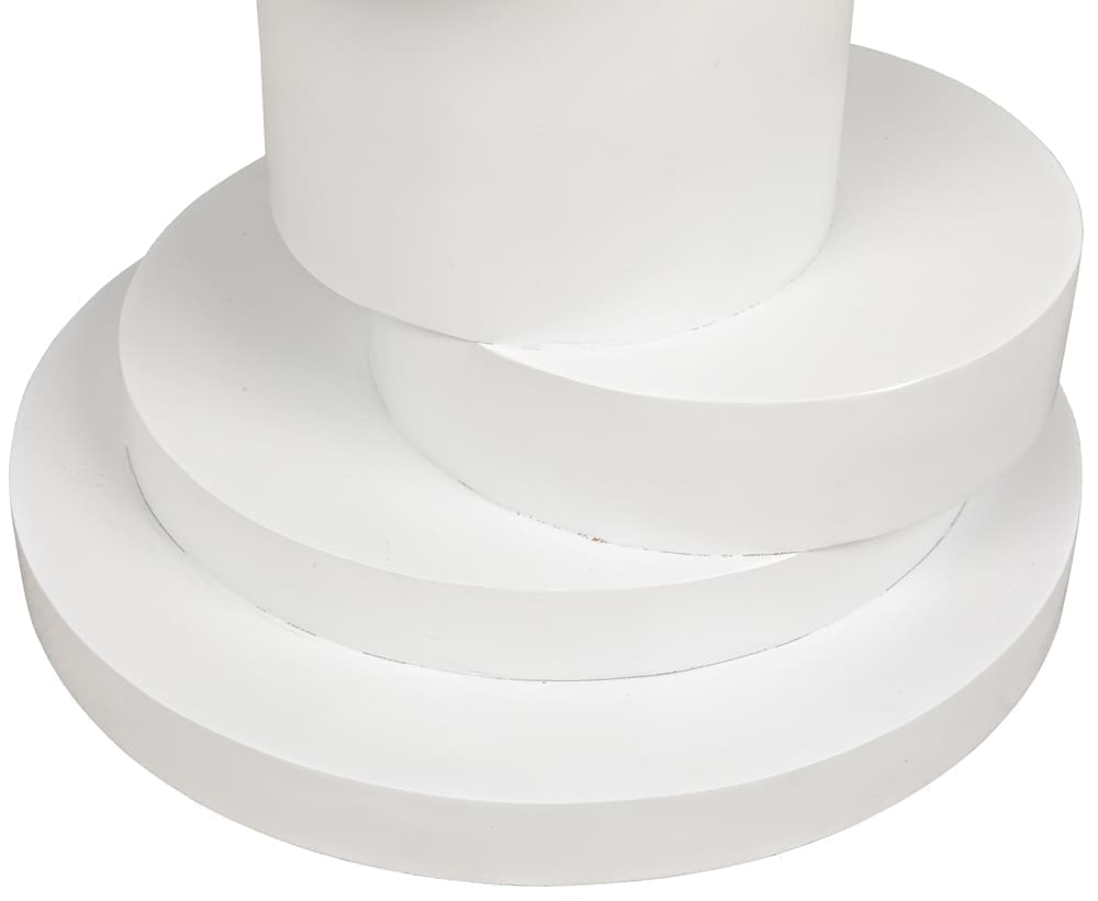 Hugo Side Table, Solid White