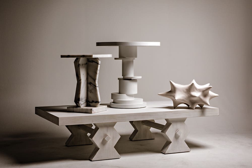 Hugo Side Table, Solid White