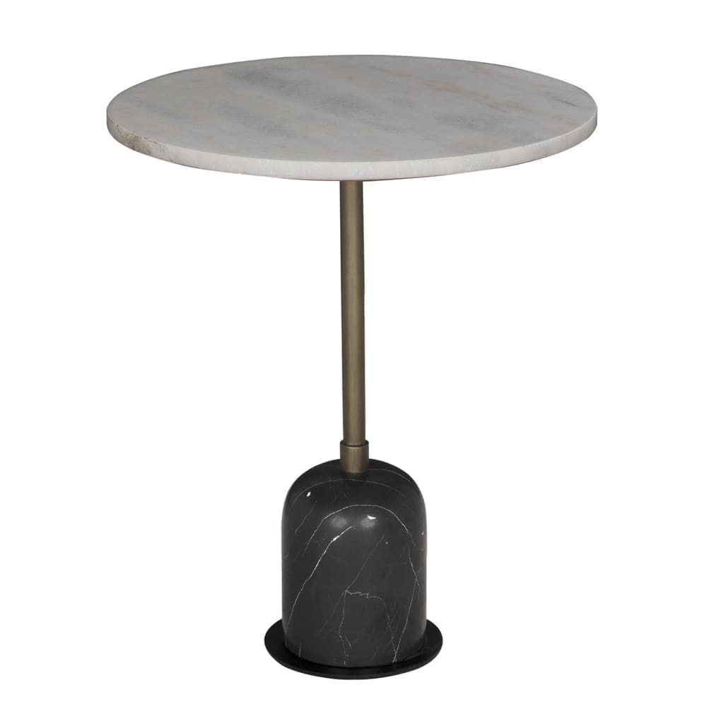 Shantu Side Table with Stone Top
