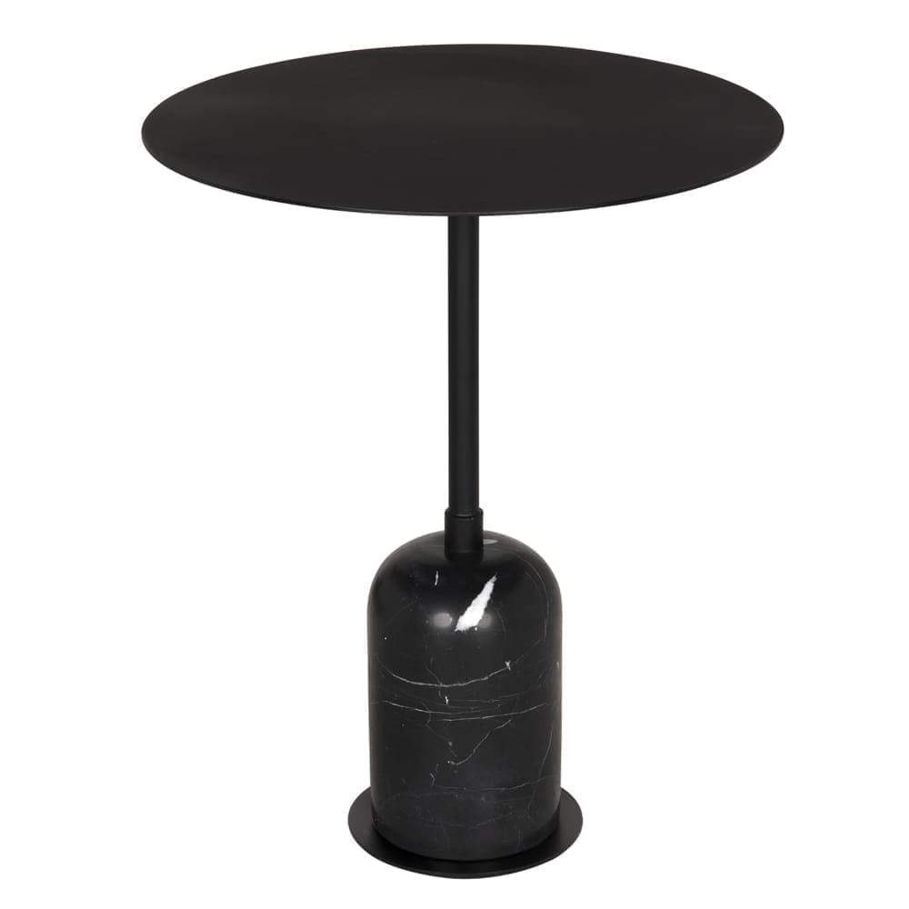 Shantu Side Table with Metal Top