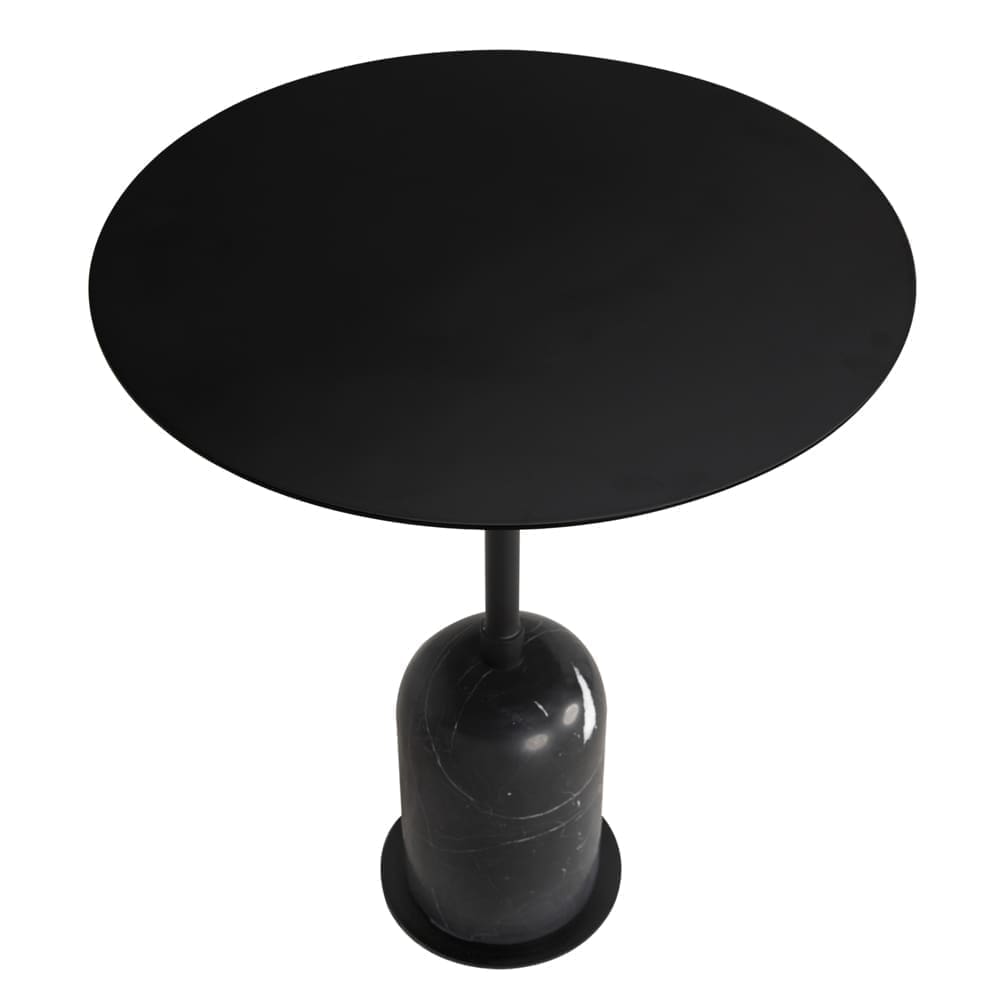 Shantu Side Table with Metal Top