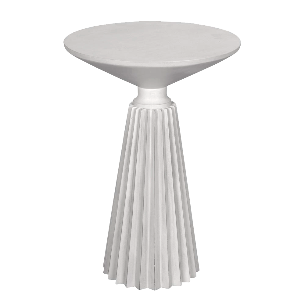 Orson Side Table, White