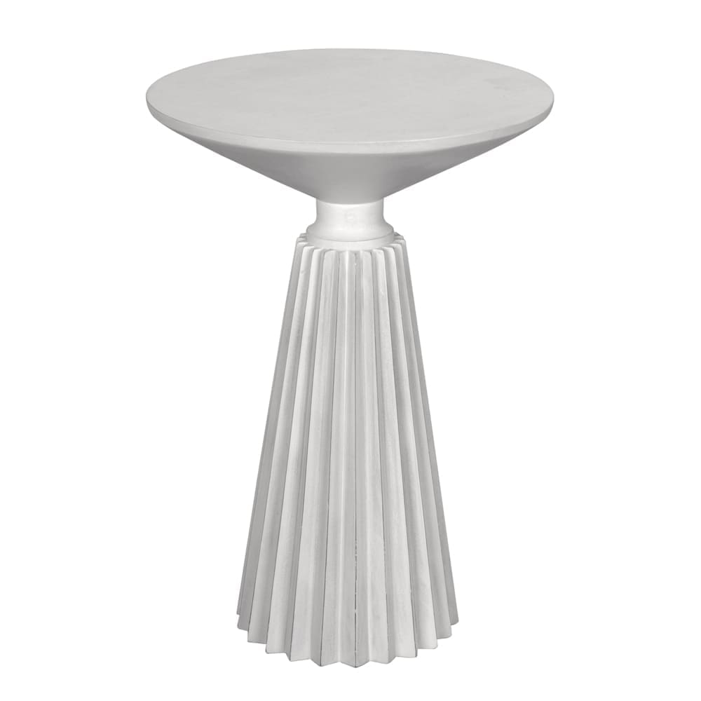 Orson Side Table, White