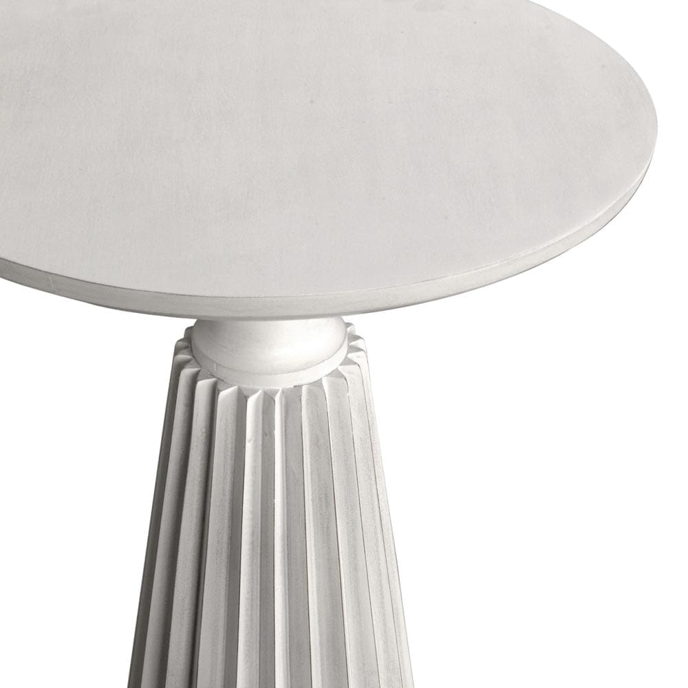 Orson Side Table, White