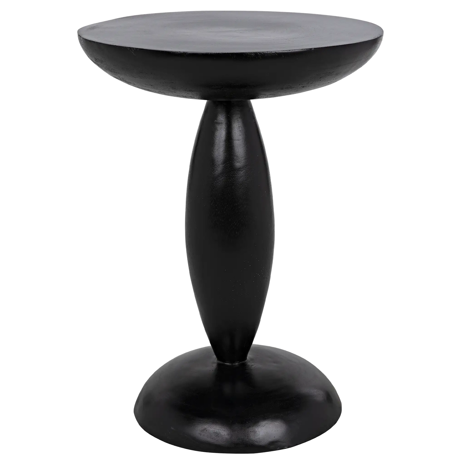 Adonis Side Table, Hand Rubbed Black