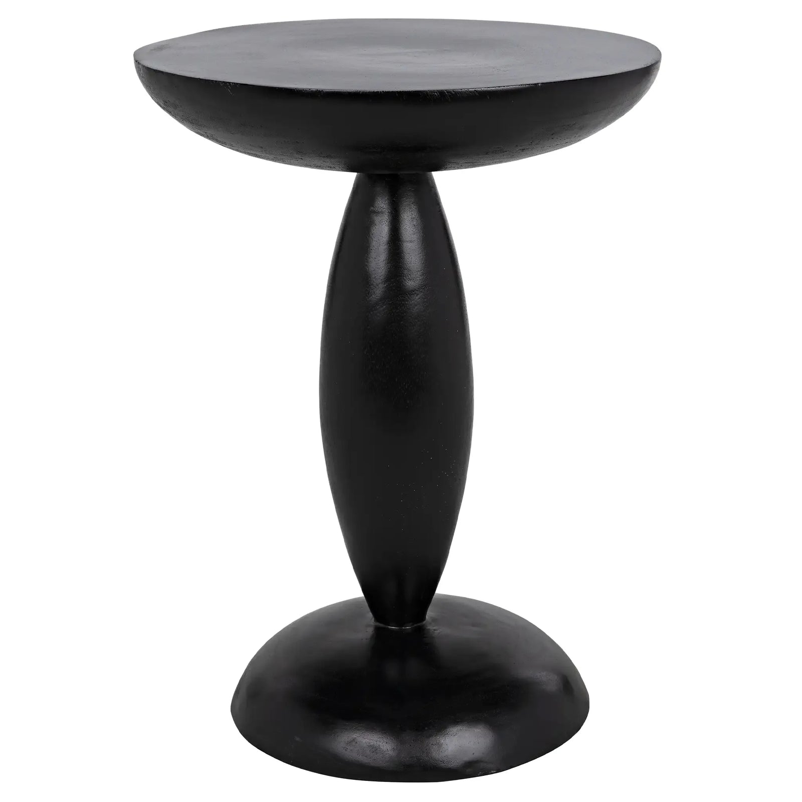 Adonis Side Table, Hand Rubbed Black