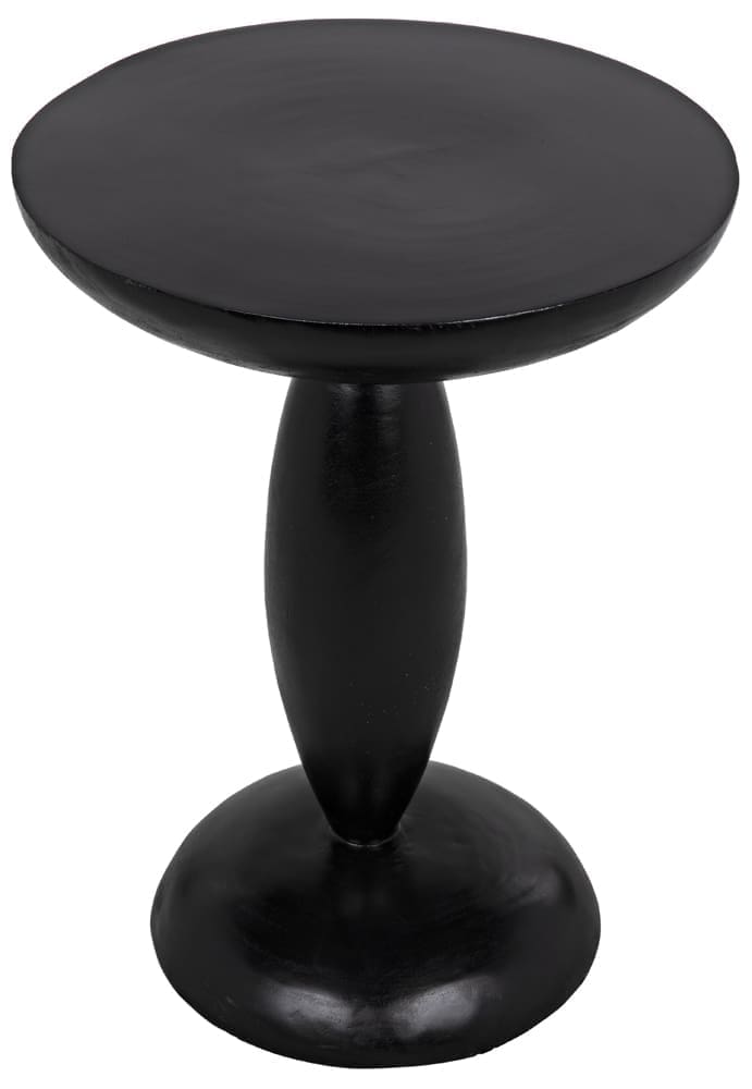 Adonis Side Table, Hand Rubbed Black