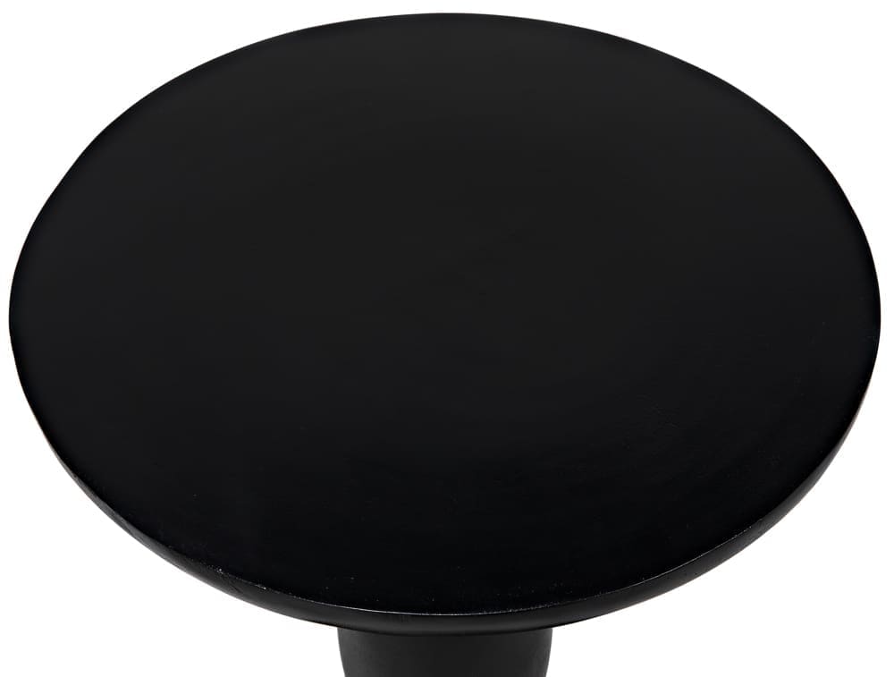 Adonis Side Table, Hand Rubbed Black