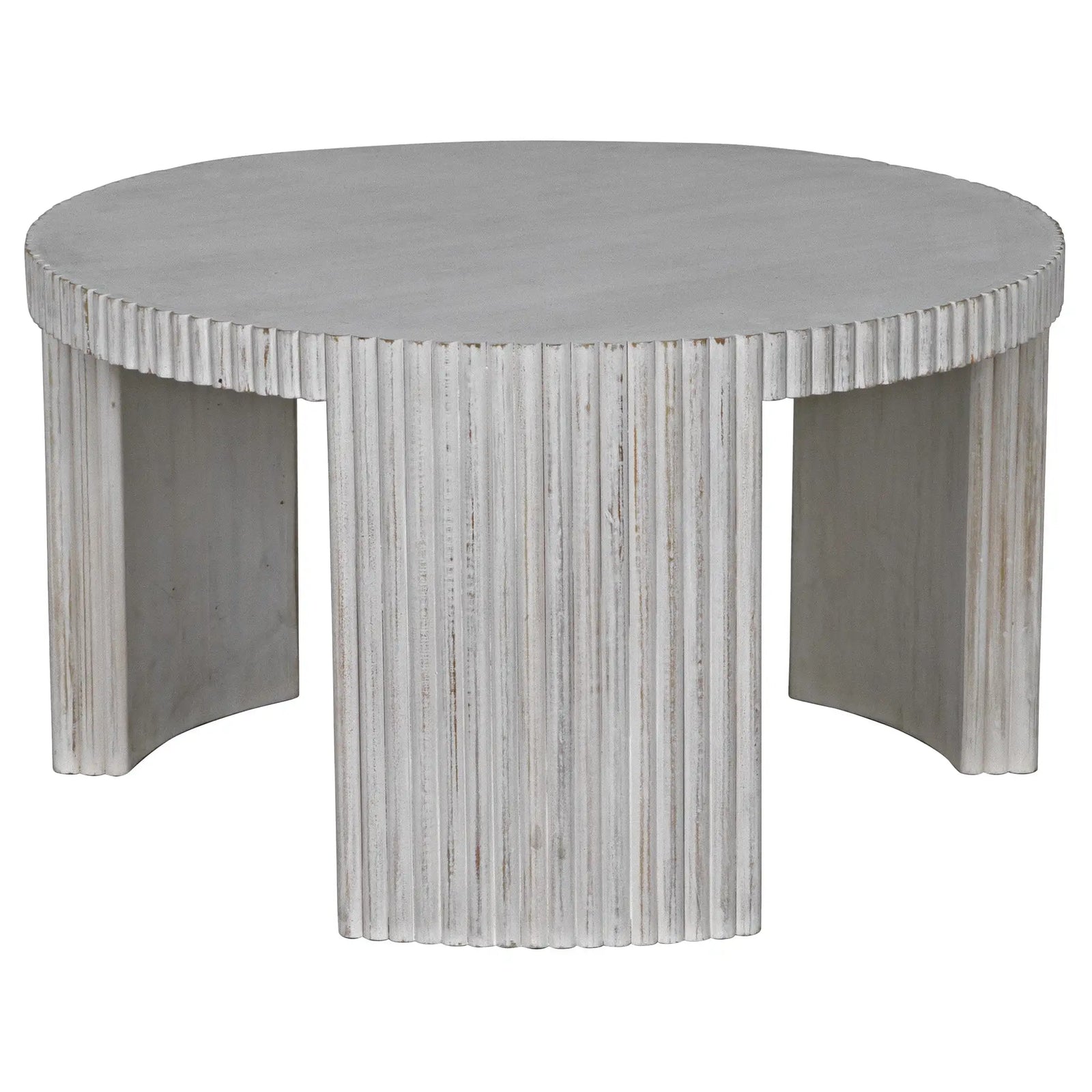Jgor Side/Coffee Table, White Wash