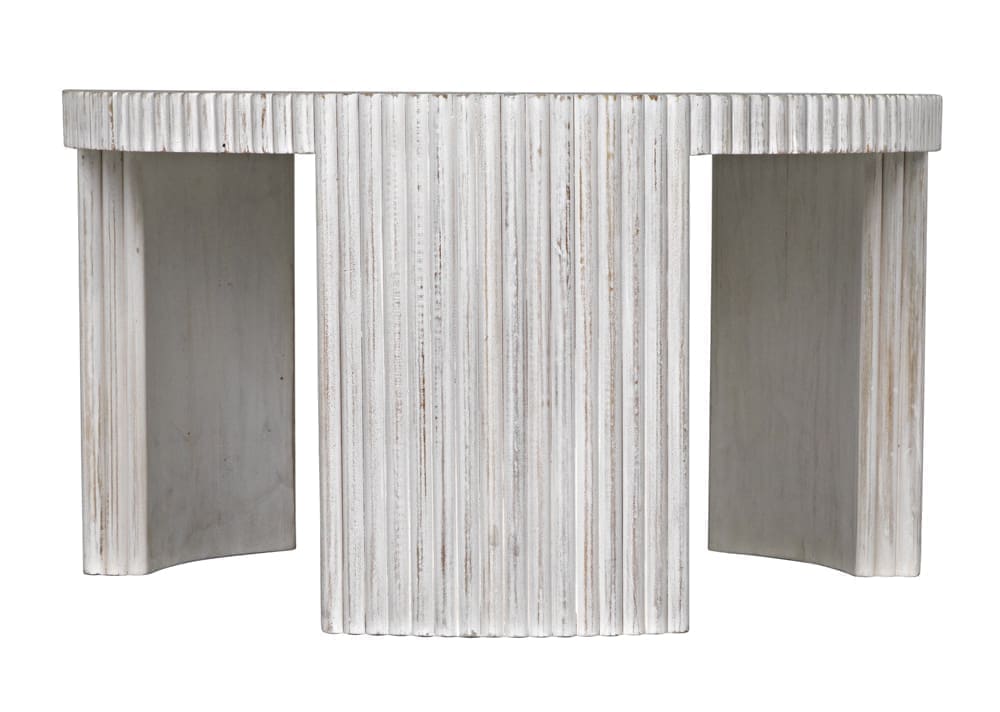 Jgor Side/Coffee Table, White Wash