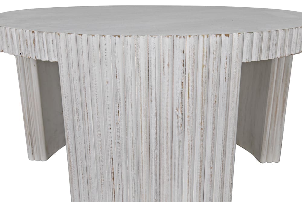Jgor Side/Coffee Table, White Wash