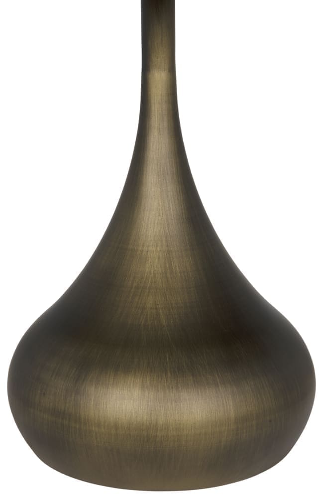 Mateo Side Table, Aged Brass