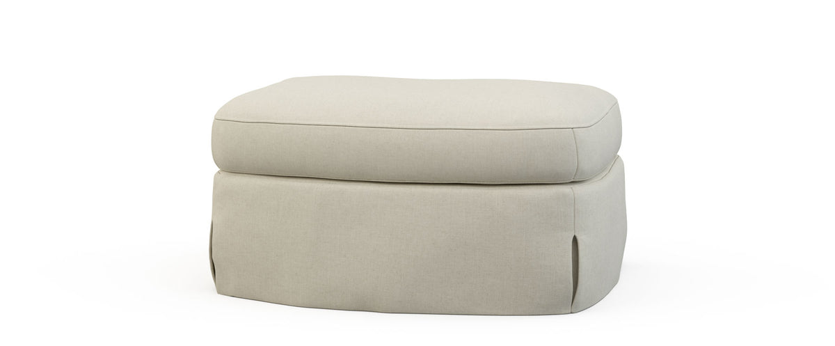 Red Stone Ottoman