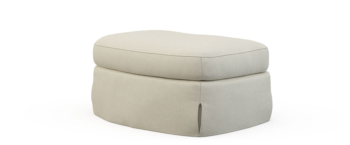 Red Stone Ottoman