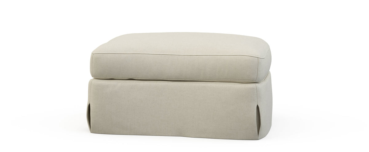 Red Stone Ottoman
