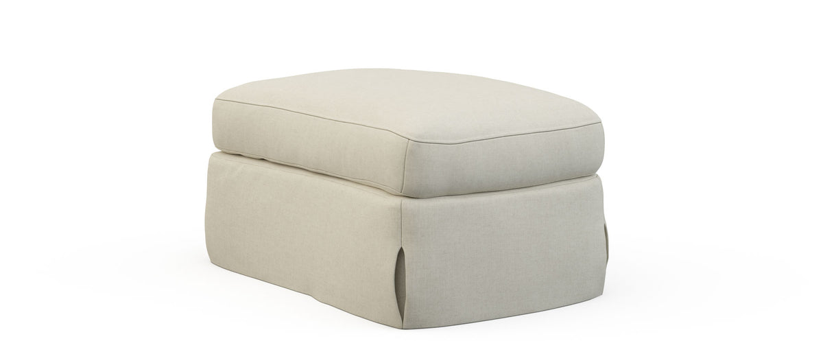Red Stone Ottoman