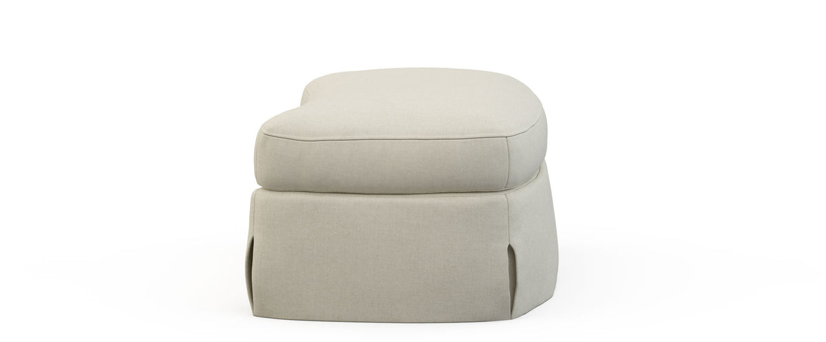 Red Stone Ottoman