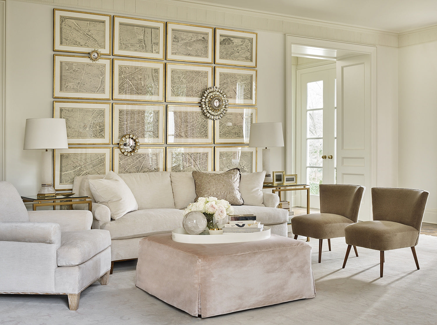 GARROUX SOFA in Ash Solids - Hickory Chair