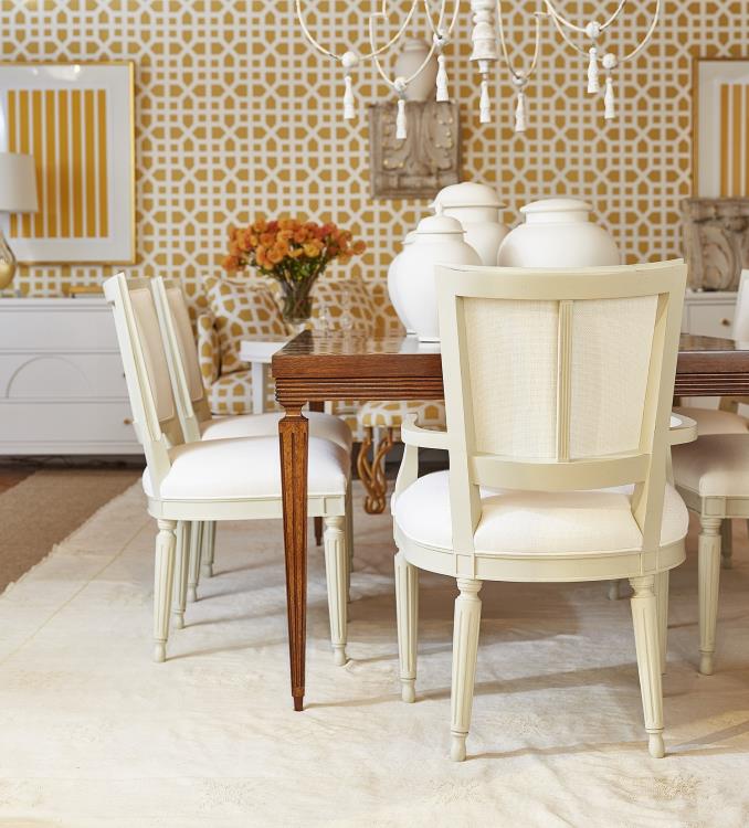 Chateau Reeded Apron Dining Table