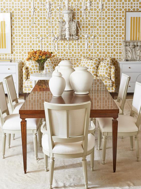 Chateau Reeded Apron Dining Table