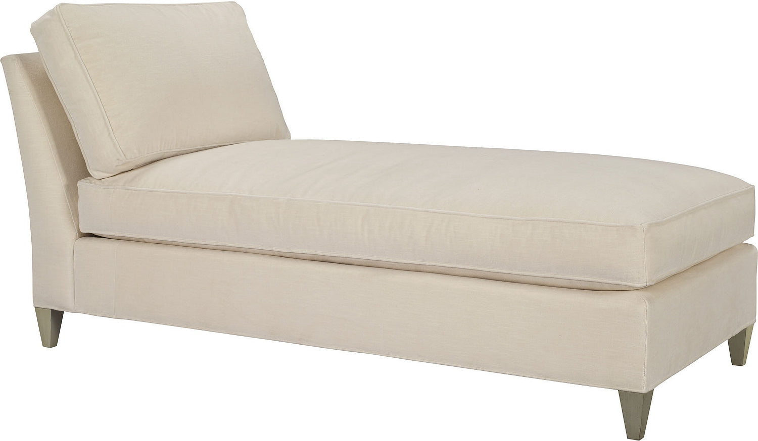 LEIGH SECTIONAL ARMLESS CHAISE in Maple Solids - Hickory Chair