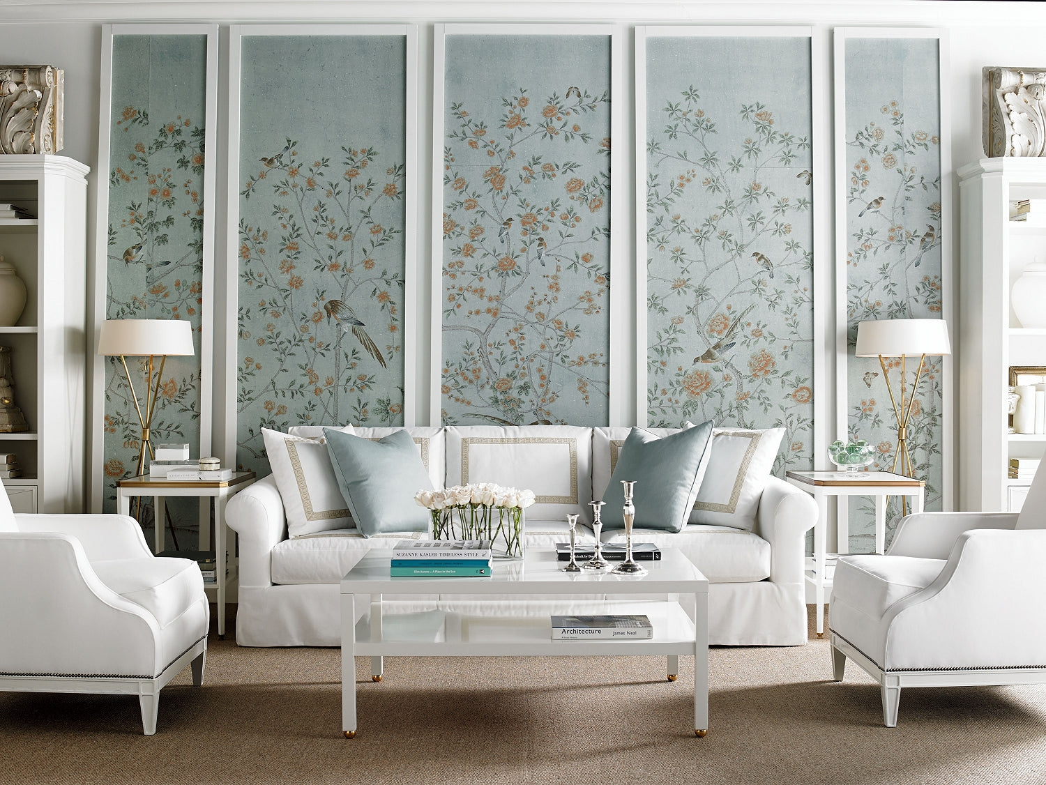 CELINE SOFA in Hardwood Mixed - Hickory Chair