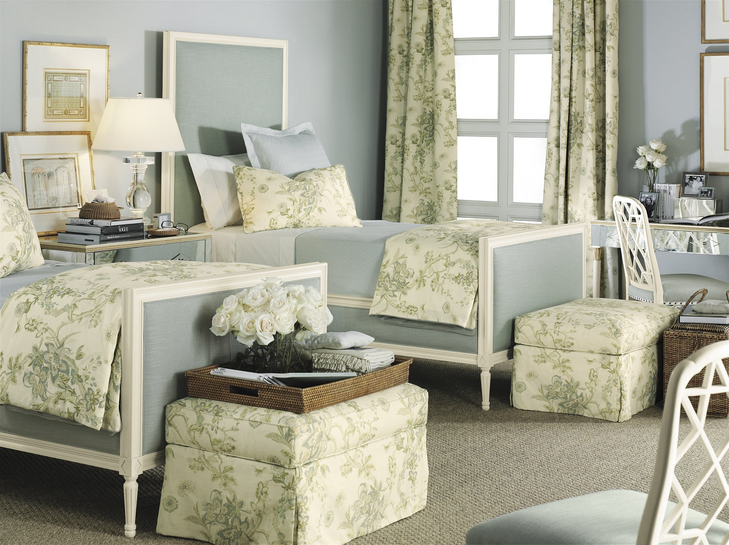 Candler Twin Bed in Maple Solids - Hickory Chair