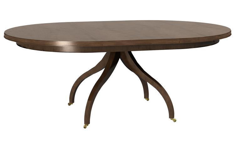 Ingold 4 Leg Pedestal Base-Mahogany