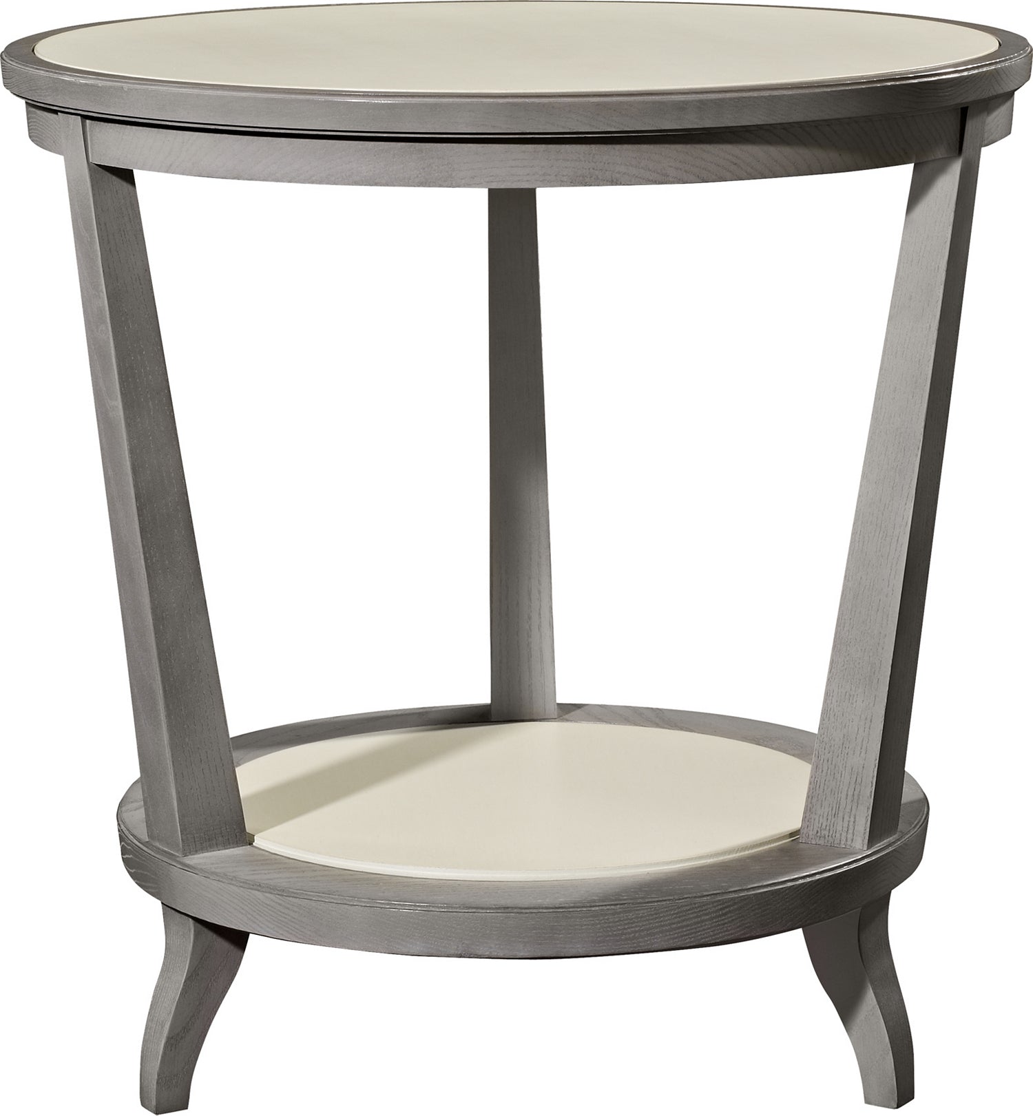 RYE ROUND SIDE TABLE-ASH in Ash Veneers, Ash Solids - Hickory Chair