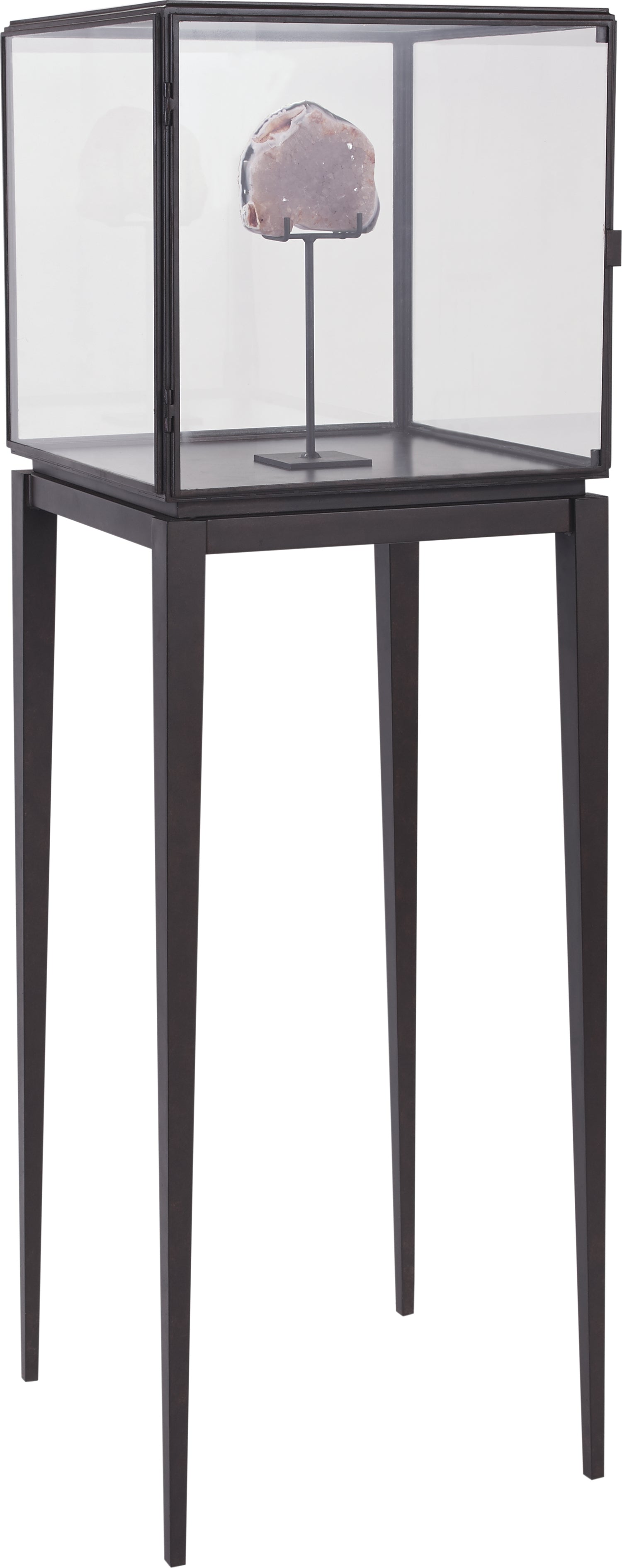 ATKINS VITRINE in Metal, Glass - Hickory Chair